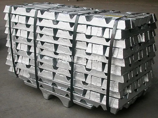 99.7% High Pure Aluminum Ingot A7 Surface Smooth For Melting Ingot
