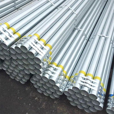 25mm Welded Galvanized Steel Pipe 6m Scaffolding Galvanized Round Pipe ISO