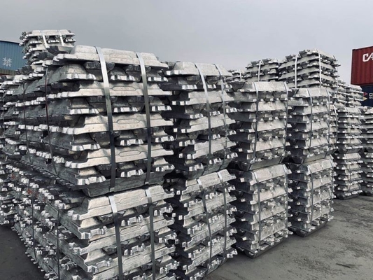 A7 99.7%  A8 99.8% Primary Aluminum Ingot For Chemical Industry