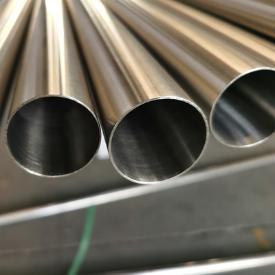 Round SS 201 Pipe 2B Finish Stainless Steel Seamless Tube JIS GB