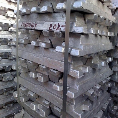 High Pure 99.9% Aluminum Metal Ingot Size Customized ISO