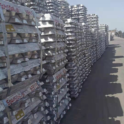 99.8% A8 Aluminum Metal Ingot Price Mill Finish For Steelmaking Industry