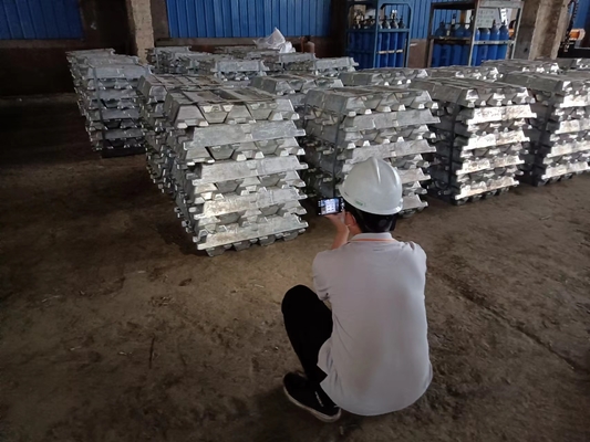 Aluminum Alloy Ingot ADC12 99.7% A7 Grade For Building
