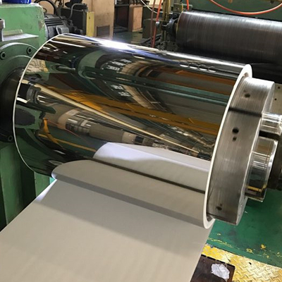 BA Surface Cold Rolled Stainless Steel Coil 1000-2000mm 2B BA 8K With Slit/Mill Edge