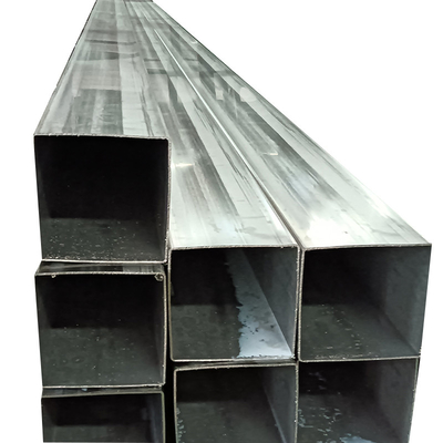 Hot Rolled 304 Stainless Steel Seamless Square Pipe Thick 1-6mm For Industrial