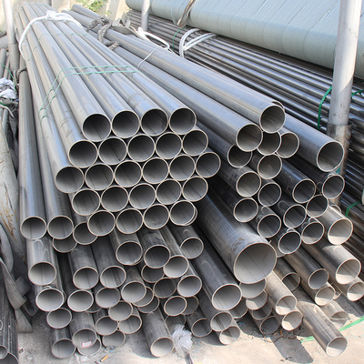 304/304L Stainless Steel Seamless Round Tube 1-6mm Wall Thickness